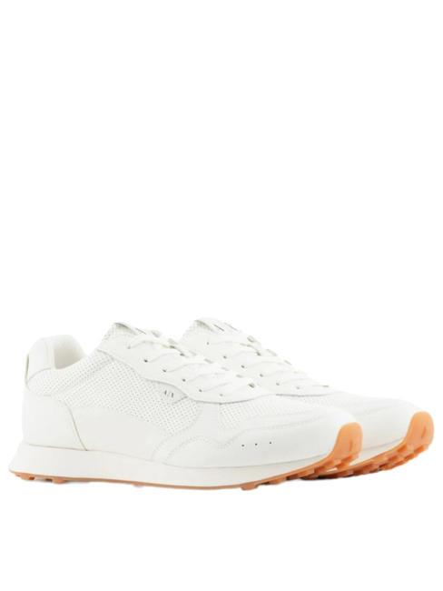 ARMANI EXCHANGE RUNNING Baskets pour femmes BLANC / BLANC CASSÉ - Chaussures Femme