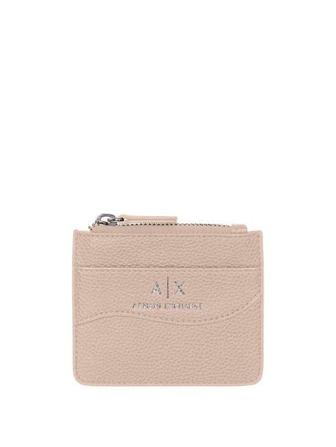 ARMANI EXCHANGE A|X Porte-cartes avec fermeture éclair hors route - Portefeuilles Femme