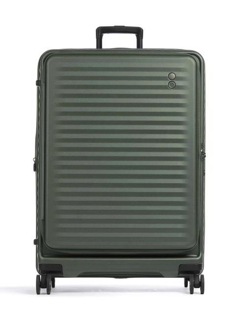 ECHOLAC CELESTRA FA  Grand chariot extensible olives vertes - Valises Rigides