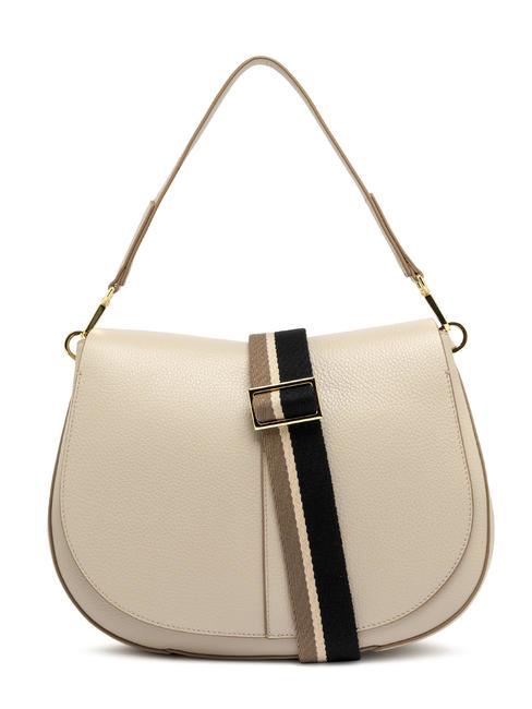 GIANNI CHIARINI HELENA ROUND Sac en cuir avec bandoulière en corde agneau - Sacs pour Femme