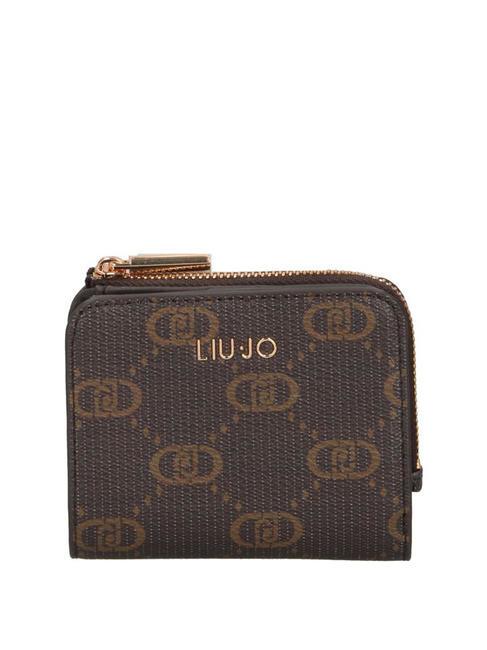 LIUJO MANHATTAN  Petit portefeuille moka - Portefeuilles Femme