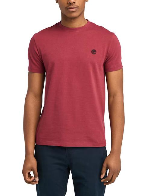 TIMBERLAND SS DUNRIVER CREW T-shirt en cotton cordouan - T-shirt