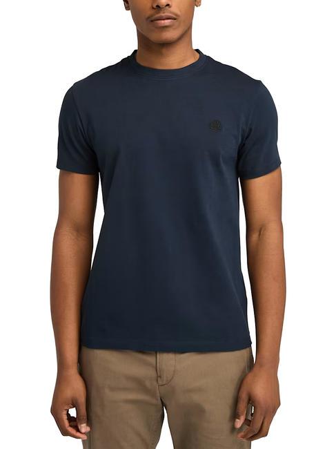 TIMBERLAND SS DUNRIVER CREW T-shirt en cotton saphir foncé/denim foncé - T-shirt