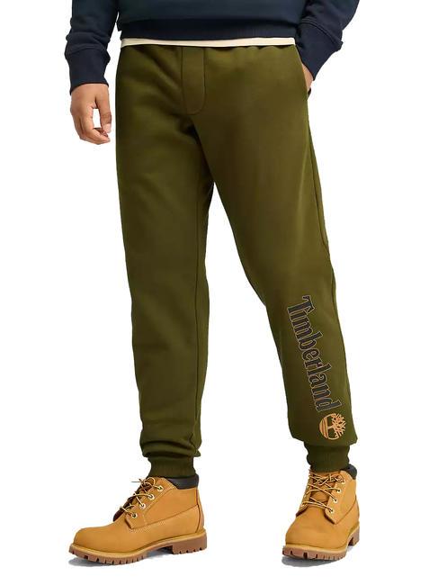 TIMBERLAND KENNEBEC RIVER les pantalons de survêtement sombreolive - Costumes de sport pour hommes