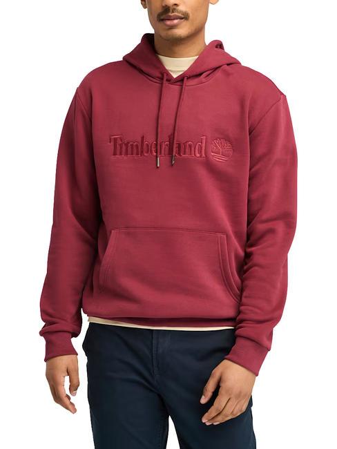 TIMBERLAND EMBROIDERY TONAL Sweatshirt à capuche cordouan - Pulls molletonnés