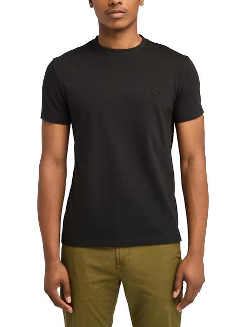 TIMBERLAND SS DUNRIVER CREW T-shirt en cotton noir/chaussée - T-shirt