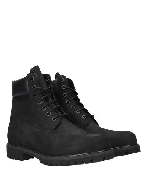 TIMBERLAND 6 INCH  Bottines en cuir NOIR - Chaussures Femme