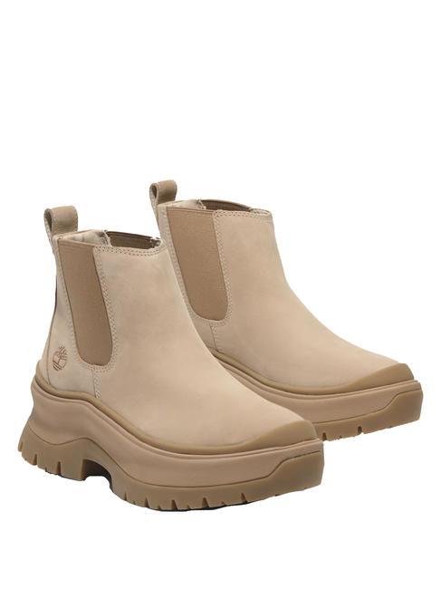 TIMBERLAND ROXIE LANE  Bottines en cuir beige clair - Chaussures Femme