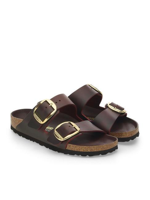 BIRKENSTOCK ARIZONA BIG BUCKLE Chaussons et sandales en cuir zinfandel - Chaussures Femme