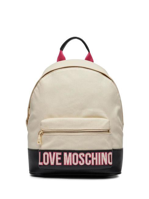 LOVE MOSCHINO FREE TIME Sac à dos pour femme fuchsia noir - Sacs pour Femme