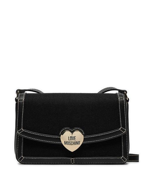 LOVE MOSCHINO LOVE SELLE  Sac d'épaule Noir - Sacs pour Femme