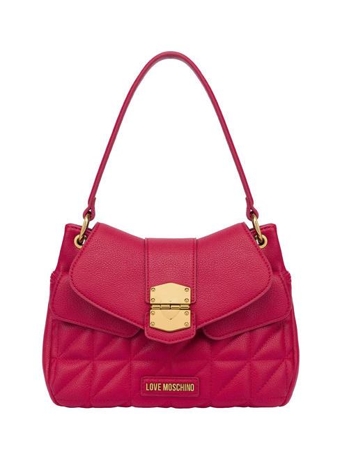 LOVE MOSCHINO CLICK HEART Sac à bandoulière, avec bandoulière ROUGE - Sacs pour Femme