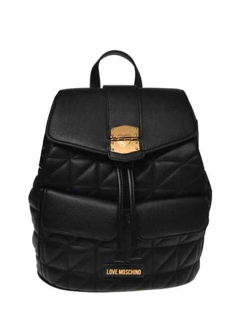 LOVE MOSCHINO CLICK HEART Sac à dos Noir - Sacs pour Femme