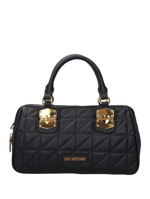 LOVE MOSCHINO CLICK HEART  Sac à main, avec bandoulière Noir - Sacs pour Femme