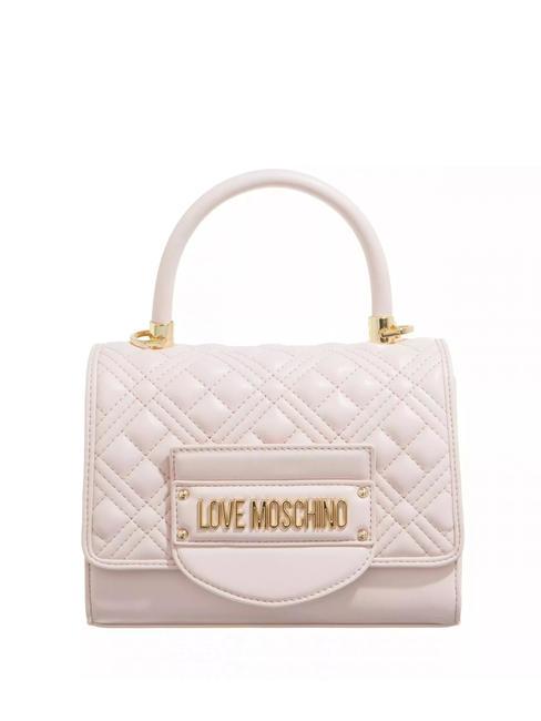 LOVE MOSCHINO QUILTED Mini sac à main avec bandoulière poudre pour le visage - Sacs pour Femme