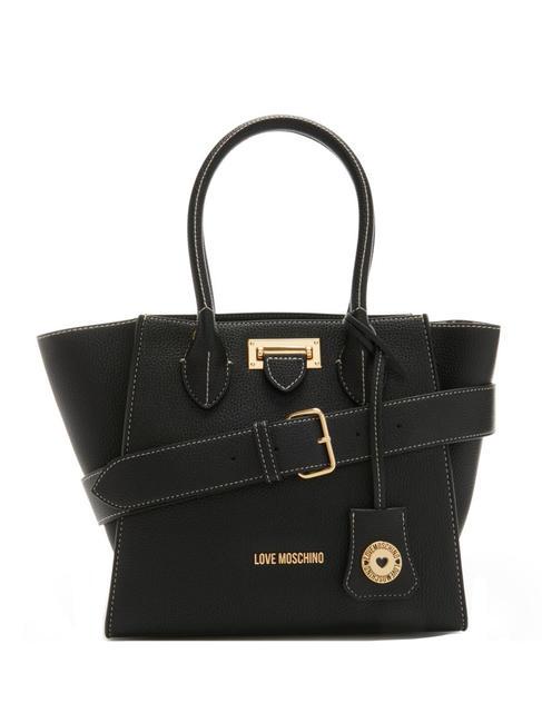 LOVE MOSCHINO CLICK  Cabas à main, avec bandoulière Noir - Sacs pour Femme