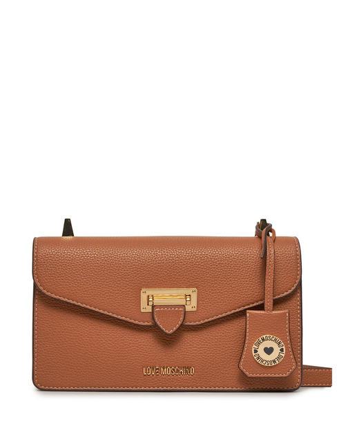 LOVE MOSCHINO CLICK Sac d'épaule chameau - Sacs pour Femme