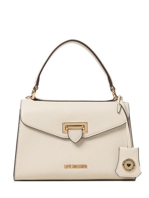 LOVE MOSCHINO CLICK  Sac à main, avec bandoulière Ivoire - Sacs pour Femme