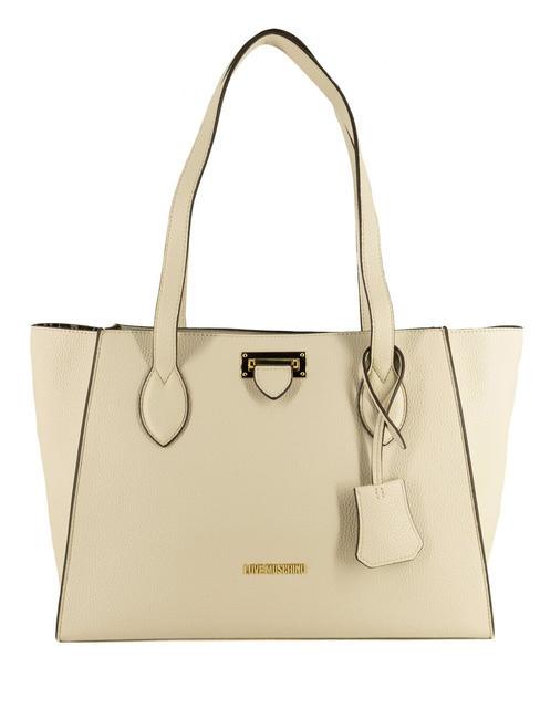 LOVE MOSCHINO CLICK  Sac de courses Ivoire - Sacs pour Femme