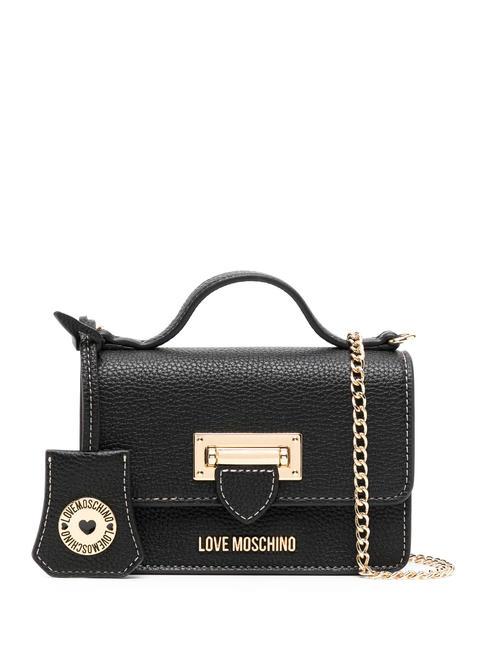 LOVE MOSCHINO CLICK  Micro sac à main, avec bandoulière Noir - Sacs pour Femme