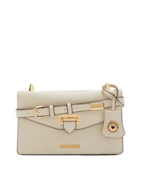 LOVE MOSCHINO CLICK Sac d'épaule Ivoire - Sacs pour Femme