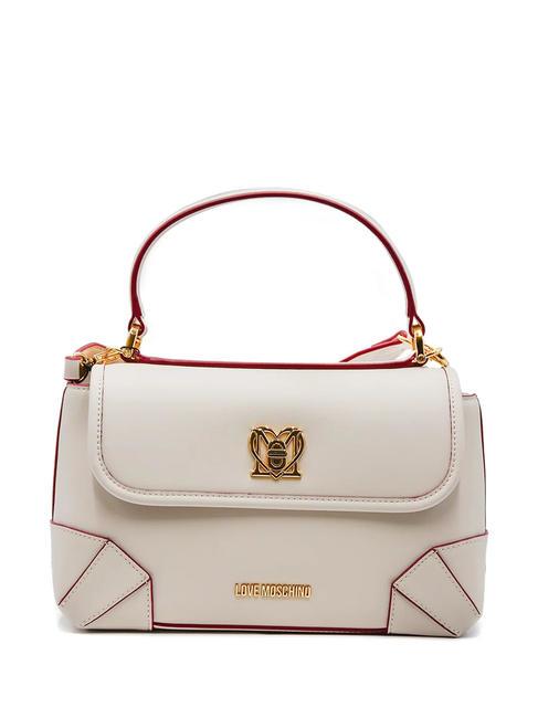 LOVE MOSCHINO TURN LOCK  Sac à main, avec bandoulière Ivoire - Sacs pour Femme