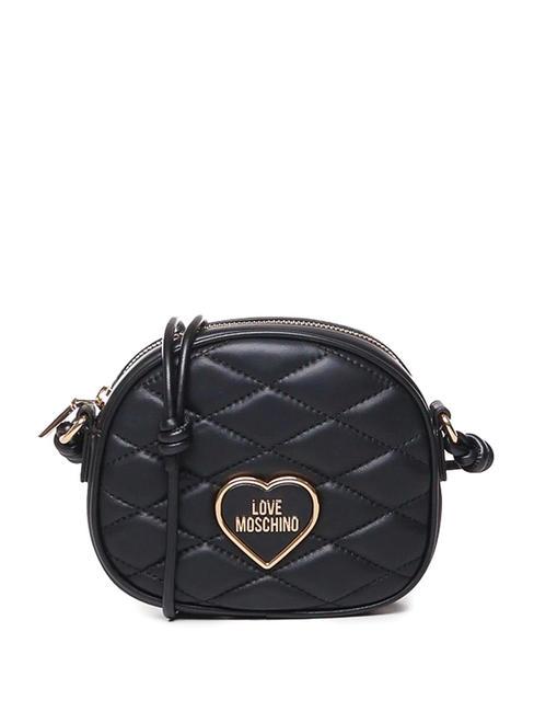 LOVE MOSCHINO ROMANTIC Micro-sac à bandoulière Noir - Sacs pour Femme