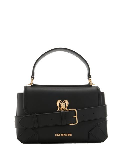 LOVE MOSCHINO TURN LOCK  Sac à main, avec bandoulière Noir - Sacs pour Femme