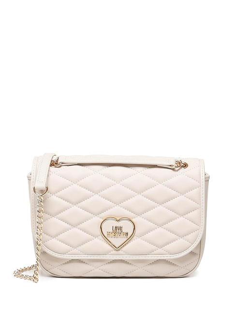 LOVE MOSCHINO ROMANTIC Convertible Sac bandoulière/épaule Ivoire - Sacs pour Femme