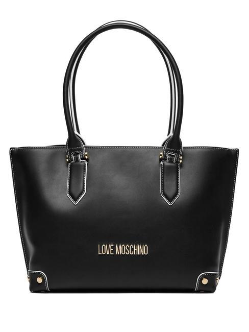 LOVE MOSCHINO BUNNY  Sac de courses Noir - Sacs pour Femme