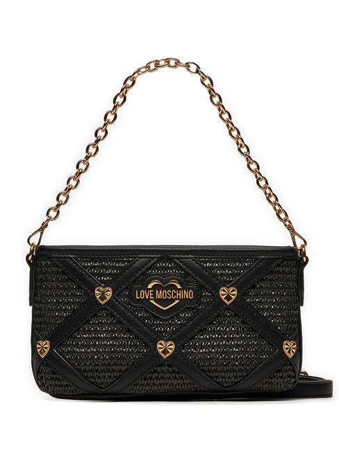 LOVE MOSCHINO SUMMER DETAILS  Sac à main avec bandoulière Noir - Sacs pour Femme