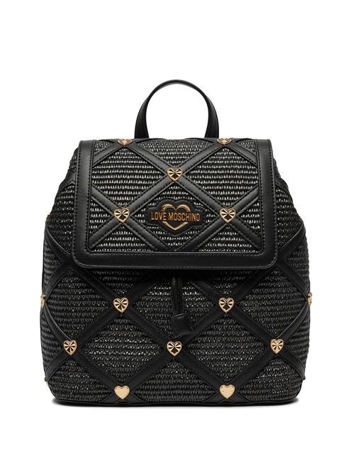 LOVE MOSCHINO SUMMER DETAILS  Sac à dos pour femme Noir - Sacs pour Femme