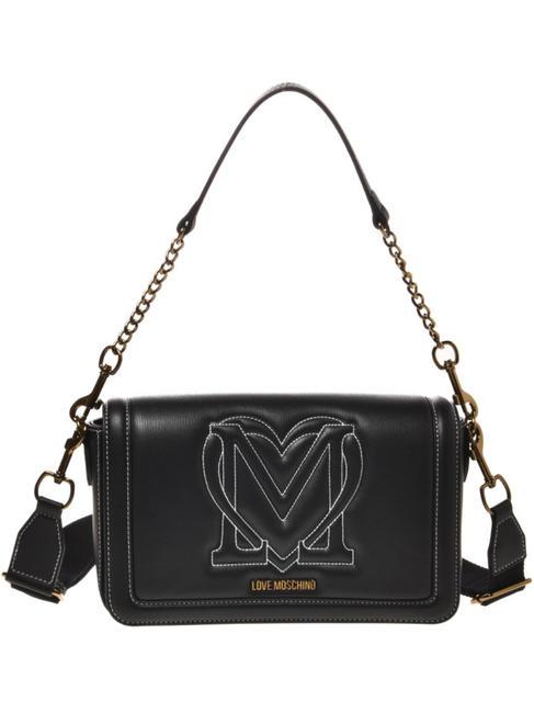 LOVE MOSCHINO MY HEART Sac à bandoulière, avec bandoulière Noir - Sacs pour Femme