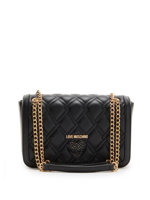 LOVE MOSCHINO QUEEN Sac bandoulière/épaule Noir - Sacs pour Femme