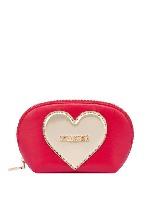 LOVE MOSCHINO GOLDEN HEART  Bourse rouge - Portefeuilles Femme