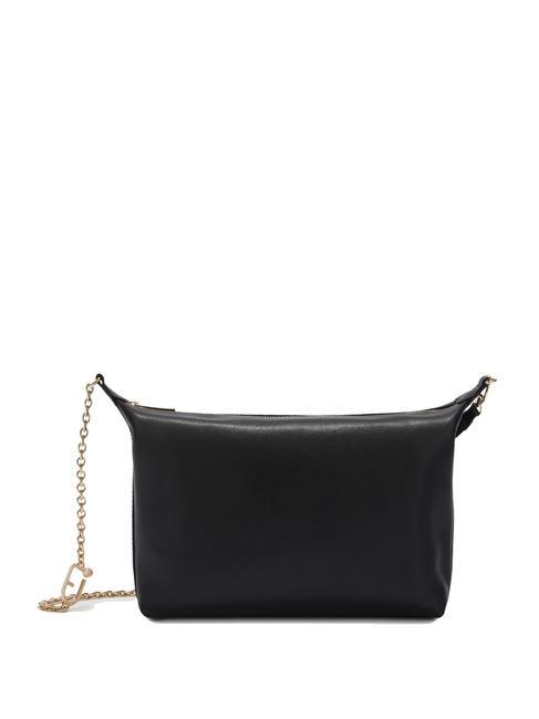 FURLA NUVOLA Mini sac porté épaule en cuir Noir - Sacs pour Femme