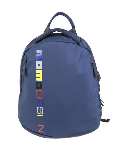 MOMO DESIGN OVO Sac à dos ordinateur 15" bleu/multicolore - Sacs à dos pour l'École & les Loisirs