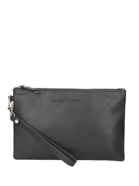 MOMO DESIGN DESIGN Pochette en cuir noir - Trousses