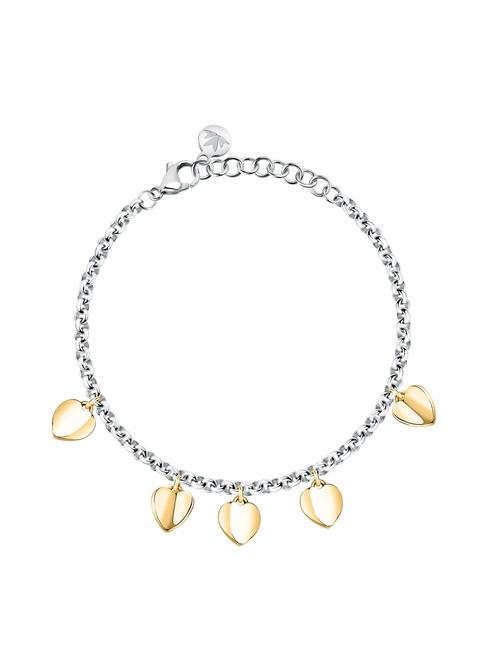 MORELLATO PAILETTES Bracelet breloques coeur ARGENT - Bracelets