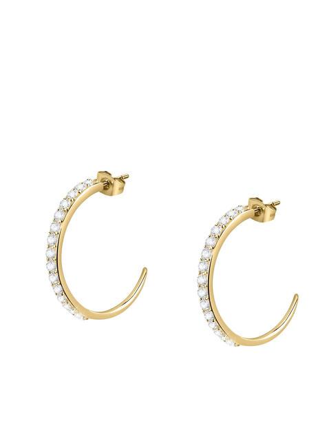 MORELLATO POETICA Boucles d'oreilles demi-cercle avec cristaux ARGENT - Boucles d'oreilles