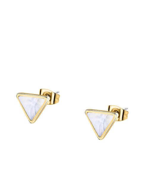 MORELLATO TRILLIANT Boucles d'oreilles triangles nacrés or - Boucles d'oreilles