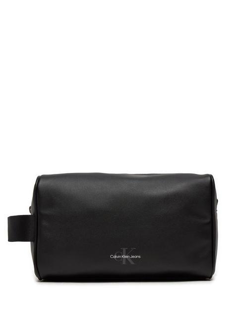 CALVIN KLEIN CK JEANS MONOGRAM SOFT  Beauté / Pochette pvh noir - Trousses