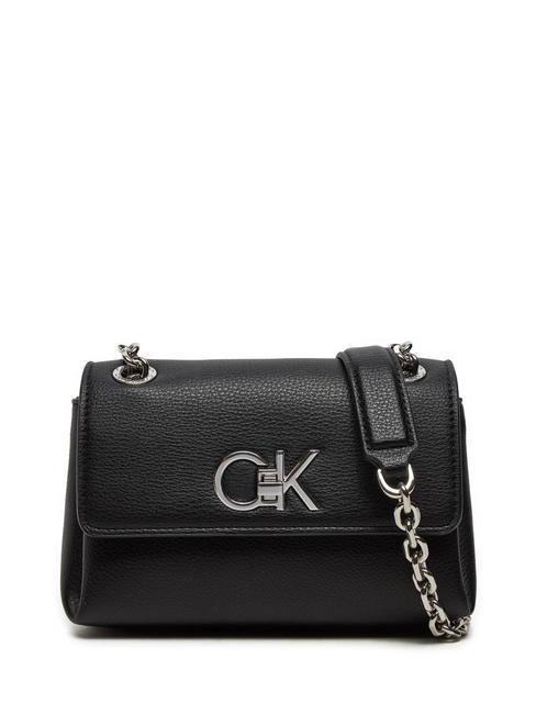 CALVIN KLEIN RE-LOCK Mini sac à bandoulière/épaule ck noir - Sacs pour Femme