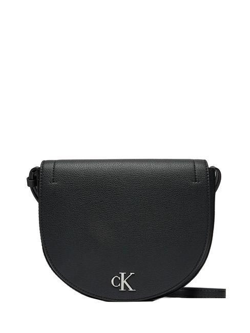 CALVIN KLEIN CK JEANS MINIMAL MONOGRAM Mini sac à bandoulière pvh noir - Sacs pour Femme