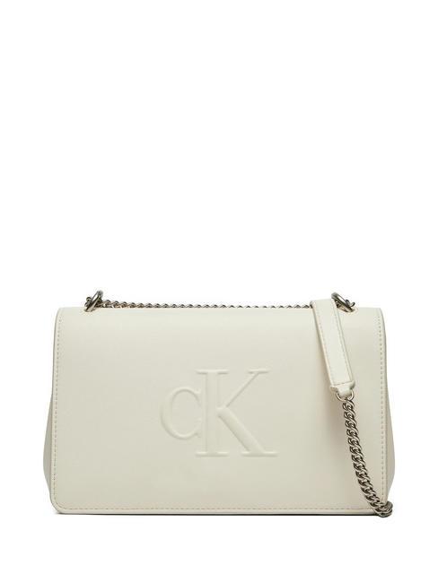 CALVIN KLEIN CK JEANS SCULPTED Sac bandoulière/épaule bouleau - Sacs pour Femme