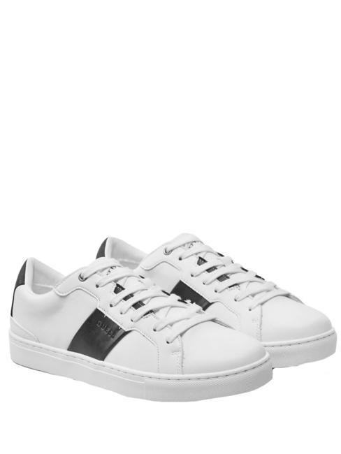 GUESS TODI Baskets Blanc gris - Chaussures Homme