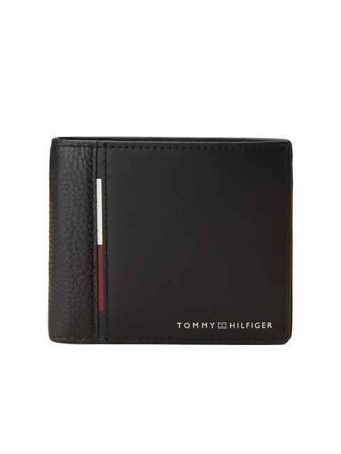 TOMMY HILFIGER CASUAL Porte-monnaie en cuir le noir - Portefeuilles Homme