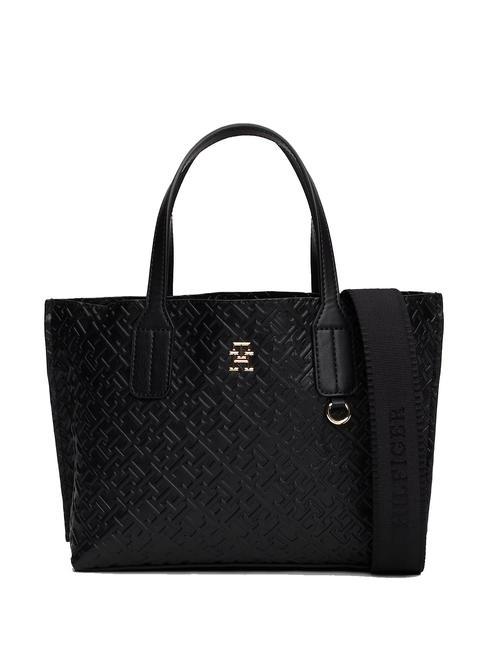 TOMMY HILFIGER DISTINCT Sac cabas avec logo embossé le noir - Sacs pour Femme