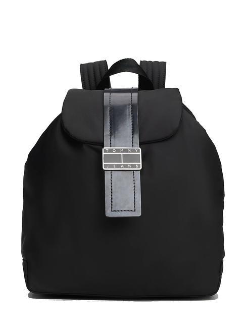 TOMMY HILFIGER TOMMY JEANS STARTDUST Sac à dos avec rabat et logo le noir - Sacs pour Femme