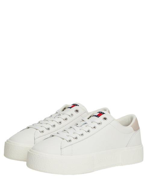 TOMMY HILFIGER TOMMY JEANS Foxing Flatform Baskets dunes dérivantes - Chaussures Femme